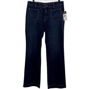 Lauren Ralph Lauren Wide Leg Low Rise Trouser Denim Jeans Size 6